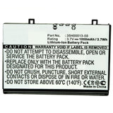 Batteries N Accessories BNA-WB-L6516 PDA Battery - Li-Ion, 3.7V, 1000 mAh, Ultra High Capacity Battery - Replacement for HP 310798-B21 Battery