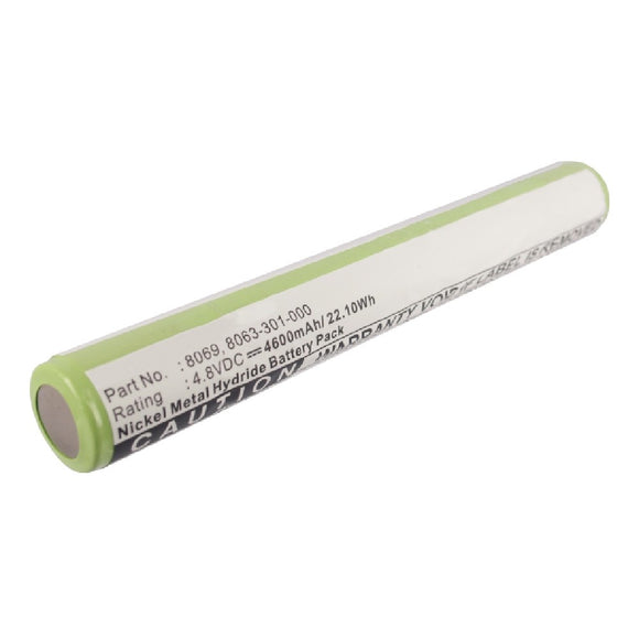 Batteries N Accessories BNA-WB-H804 Flashlight Battery - Ni-MH, 4.8V, 4600 mAh, Ultra High Capacity Battery - Replacement for Pelican 8069 Battery