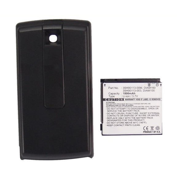 Batteries N Accessories BNA-WB-L15612 Cell Phone Battery - Li-ion, 3.7V, 1800mAh, Ultra High Capacity - Replacement for HTC 35H00113-003 Battery