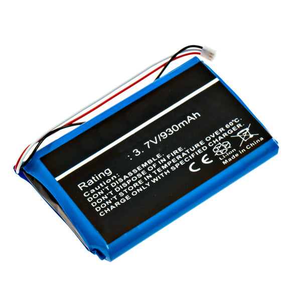 Batteries N Accessories BNA-WB-L4155 GPS Battery - Li-Ion, 3.7V, 930 mAh, Ultra High Capacity Battery - Replacement for Garmin 361-00035-01 Battery