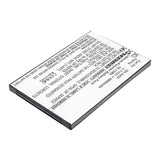 Batteries N Accessories BNA-WB-P15347 Remote Control Battery - Li-Pol, 3.7V, 4900mAh, Ultra High Capacity - Replacement for Lawmate BA-4400 Battery