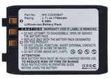 Batteries N Accessories BNA-WB-L1449 Wireless Headset Battery - Li-Ion, 3.7V, 1700 mAh, Ultra High Capacity Battery - Replacement for Panasonic WX-C2050BAT Battery