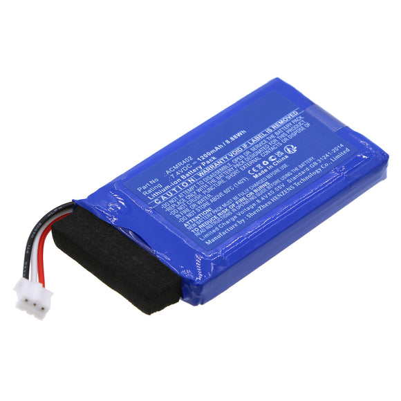 Batteries N Accessories BNA-WB-L18875 2-Way Radio Battery - Li-ion, 7.4V, 1200mAh, Ultra High Capacity - Replacement for President ACMR402 Battery