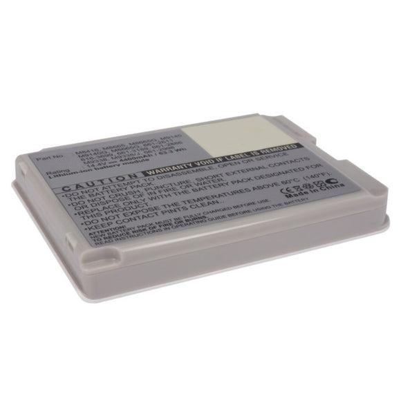 Batteries N Accessories BNA-WB-L9557 Laptop Battery - Li-ion, 14.4V, 4400mAh, Ultra High Capacity - Replacement for Apple M8416 Battery