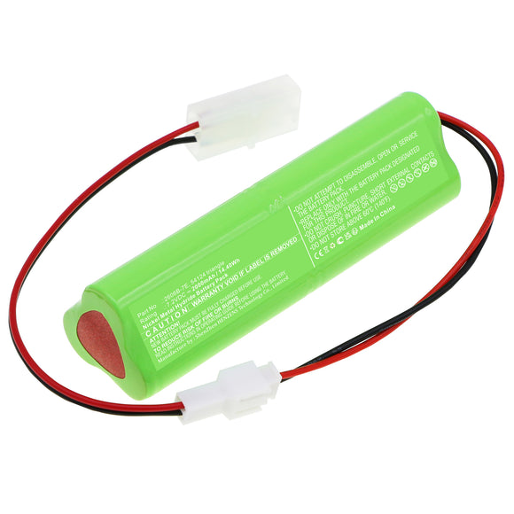 Batteries N Accessories BNA-WB-H18092 Remote Control Battery - Ni-MH, 7.2V, 2000mAh, Ultra High Capacity - Replacement for Hitec 2606B-7E Battery