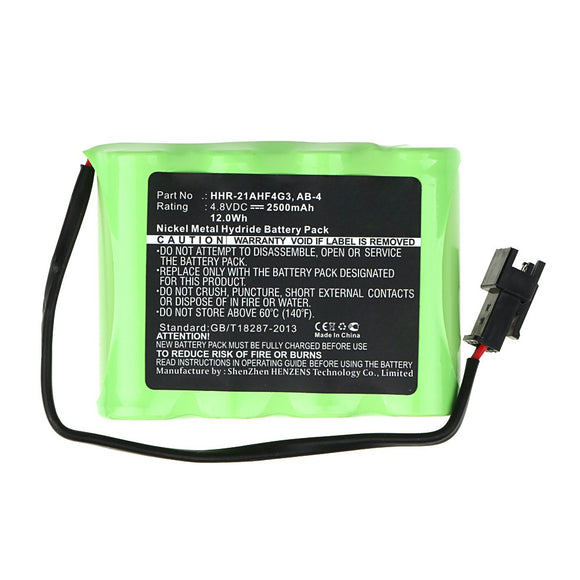 Batteries N Accessories BNA-WB-H13667 PLC Battery - Ni-MH, 4.8V, 2500mAh, Ultra High Capacity - Replacement for IAI HHR-21AHF4G3 Battery