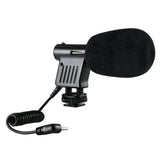 Batteries N Accessories BNA-WB-XM-8 Mini Condenser Microphone - For DSLR's, Camcorders and Video Cameras