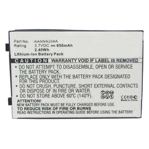 Batteries N Accessories BNA-WB-L3463 Cell Phone Battery - Li-Ion, 3.7V, 650 mAh, Ultra High Capacity Battery - Replacement for Motorola 77680 Battery