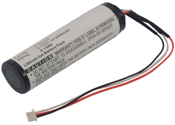 Batteries N Accessories BNA-WB-L1833 Speaker Battery - Li-Ion, 3.7V, 2200 mAh, Ultra High Capacity Battery - Replacement for Logitech NTA2335 Battery