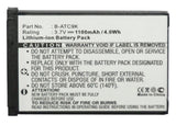 Batteries N Accessories BNA-WB-L9048 Digital Camera Battery - Li-ion, 3.7V, 1100mAh, Ultra High Capacity - Replacement for Oregon Scientific B-ATC9K Battery