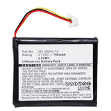 Batteries N Accessories BNA-WB-L1162 Dog Collar Battery - Li-Ion, 3.7V, 700 mAh, Ultra High Capacity - Replacement for Garmin 361-00043-10 Battery