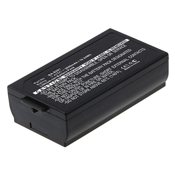 Batteries N Accessories BNA-WB-L17055 Printer Battery - Li-ion, 7.4V, 2600mAh, Ultra High Capacity - Replacement for Brother BA-E001 Battery