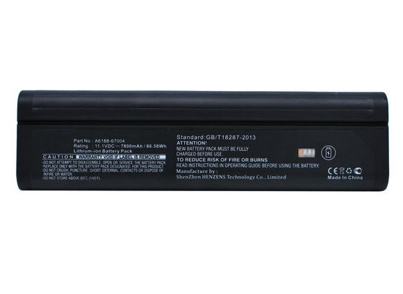 Batteries N Accessories BNA-WB-L12030 Medical Battery - Li-ion, 11.1V, 7800mAh, Ultra High Capacity - Replacement for HP LI204SX Battery