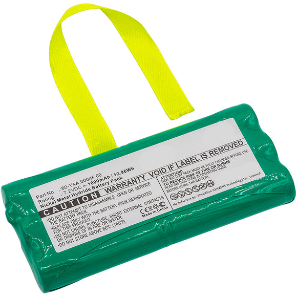 Batteries N Accessories BNA-WB-H8517 Equipment Battery - Ni-MH, 7.2V, 1800mAh, Ultra High Capacity Battery - Replacement for HumanWare 60-YAA.0004F.00 Battery