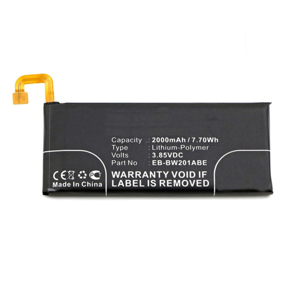Batteries N Accessories BNA-WB-P3614 Cell Phone Battery - Li-Pol, 3.85V, 2000 mAh, Ultra High Capacity Battery - Replacement for Samsung BW201ABE Battery