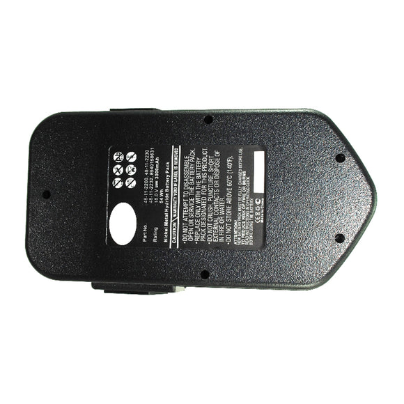 Batteries N Accessories BNA-WB-H15222 Power Tool Battery - Ni-MH, 18V, 3000mAh, Ultra High Capacity - Replacement for AEG 48-11-2200 Battery
