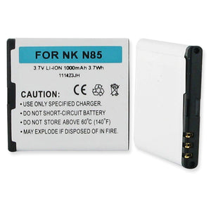 Batteries N Accessories BNA-WB-BLI-1147-1 Cell Phone Battery - Li-Ion, 3.7V, 1000 mAh, Ultra High Capacity Battery - Replacement for Nokia BL-5K Battery