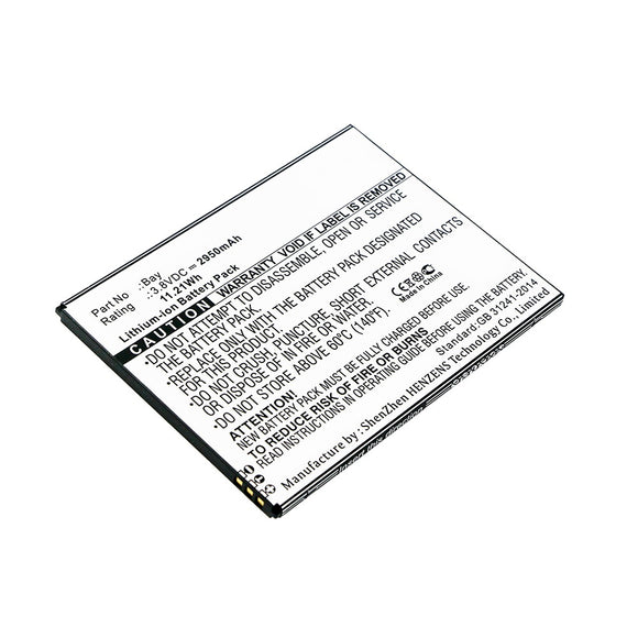 Batteries N Accessories BNA-WB-L11639 Cell Phone Battery - Li-ion, 3.8V, 2950mAh, Ultra High Capacity - Replacement for Highscreen Bay Battery