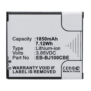 Batteries N Accessories BNA-WB-L4027 Cell Phone Battery - Li-ion, 3.85, 1850mAh, Ultra High Capacity Battery - Replacement for Samsung EB-BJ100BBE, GH43-04412A Battery