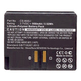 Batteries N Accessories BNA-WB-L1456 Wireless Headset Battery - Li-Pol, 3.7V, 950 mAh, Ultra High Capacity Battery - Replacement for Eartec CS-800LI Battery