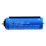 Batteries N Accessories BNA-WB-L19017 Shaver Battery - Li-ion, 3.7V, 650mAh, Ultra High Capacity - Replacement for Panasonic US14430VR Battery