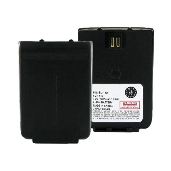 Batteries N Accessories BNA-WB-BLI-1809 2-Way Radio Battery - Li-Ion, 7.4V, 1800 mAh, Ultra High Capacity Battery - Replacement for HYT BL1809 Battery