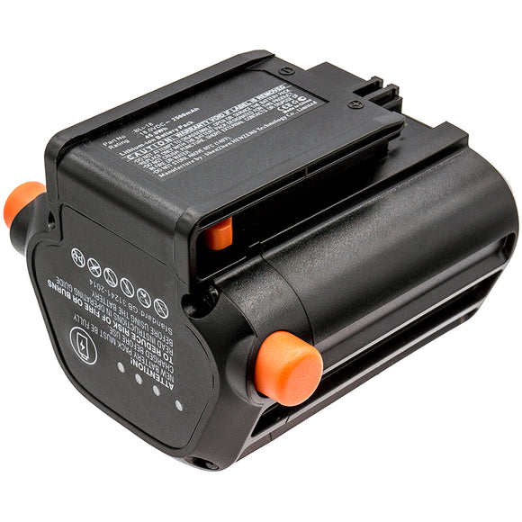 Batteries N Accessories BNA-WB-L11579 Gardening Tools Battery - Li-ion, 18V, 2500mAh, Ultra High Capacity - Replacement for Gardena BLi-18 Battery