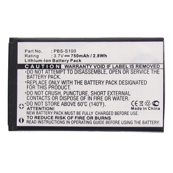 Batteries N Accessories BNA-WB-L14779 Cell Phone Battery - Li-ion, 3.7V, 750mAh, Ultra High Capacity - Replacement for Pantech PBS-S100 Battery