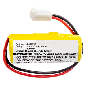Batteries N Accessories BNA-WB-L9328 Medical Battery - Li-SOCl2, 3V, 2200mAh, Ultra High Capacity - Replacement for Alaris Medicalsystems 2860729 Battery