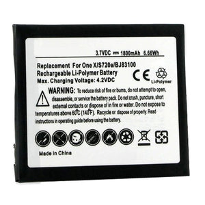 Batteries N Accessories BNA-WB-BLP-1361-1.8 Cell Phone Battery - Li-Pol, 3.7V, 1800 mAh, Ultra High Capacity Battery - Replacement for HTC BJ83100 Battery