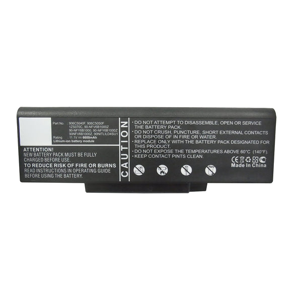 Batteries N Accessories BNA-WB-L15949 Laptop Battery - Li-ion, 11.1V, 6600mAh, Ultra High Capacity - Replacement for Dell 1ZS070C Battery