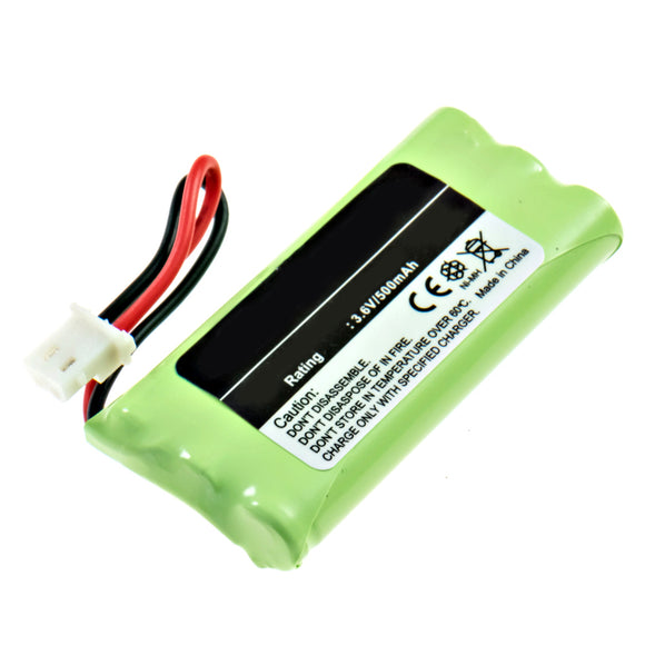 Batteries N Accessories BNA-WB-H331 Cordless Phone Battery - Ni-MH, 3.6 Volt, 500 mAh, Ultra Hi-Capacity Battery