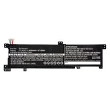 Batteries N Accessories BNA-WB-L10436 Laptop Battery - Li-ion, 11.4V, 4200mAh, Ultra High Capacity - Replacement for Asus B31N1424 Battery