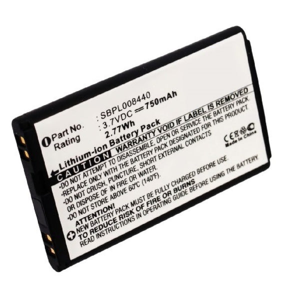 Batteries N Accessories BNA-WB-L12359 Cell Phone Battery - Li-ion, 3.7V, 750mAh, Ultra High Capacity - Replacement for LG LGIP-A900 Battery