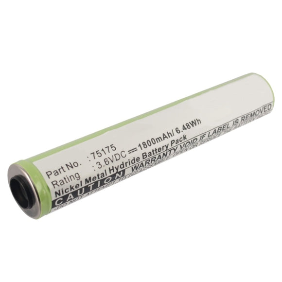 Batteries N Accessories BNA-WB-H9314 Flashlight Battery - Ni-MH, 3.6V, 1800mAh, Ultra High Capacity