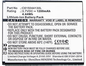 Batteries N Accessories BNA-WB-L8243 Cell Phone Battery - Li-ion, 3.7V, 1200mAh, Ultra High Capacity Battery - Replacement for Blu C615044130L Battery