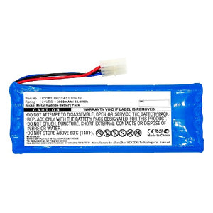 Batteries N Accessories BNA-WB-H8151 Speaker Battery - Ni-MH, 24V, 2000mAh, Ultra High Capacity Battery - Replacement for Soundcast ICOB2, OUTCAST 20S-1P Battery