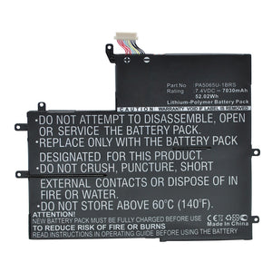 Batteries N Accessories BNA-WB-P13569 Laptop Battery - Li-Pol, 7.4V, 7030mAh, Ultra High Capacity - Replacement for Toshiba PA5065U-1BRS Battery