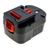 Batteries N Accessories BNA-WB-H10935 Power Tool Battery - Ni-MH, 12V, 3000mAh, Ultra High Capacity - Replacement for Black & Decker A1712 Battery