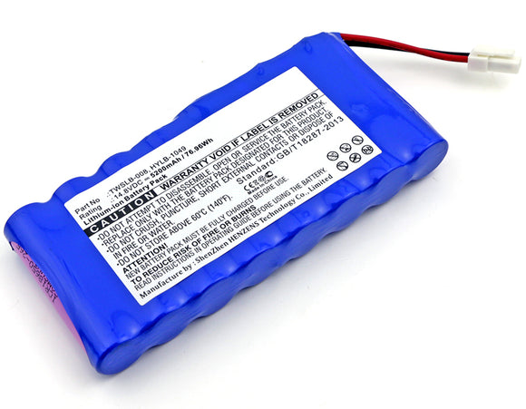 Batteries N Accessories BNA-WB-L11202 Medical Battery - Li-ion, 14.8V, 5200mAh, Ultra High Capacity - Replacement for EDAN HYLB-1049 Battery