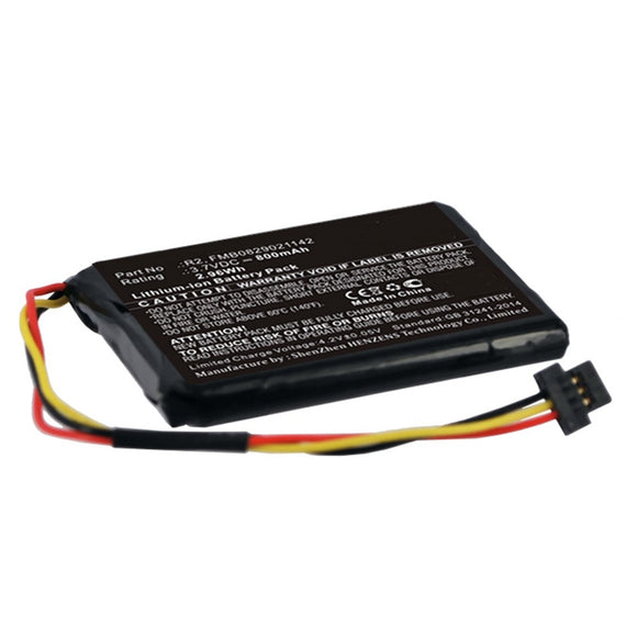 Batteries N Accessories BNA-WB-L4301 GPS Battery - Li-Ion, 3.7V, 800 mAh, Ultra High Capacity Battery - Replacement for TomTom 6027A0090721 Battery