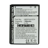 Batteries N Accessories BNA-WB-L16869 Cell Phone Battery - Li-ion, 3.7V, 700mAh, Ultra High Capacity - Replacement for Samsung AB553443DA Battery