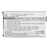 Batteries N Accessories BNA-WB-L10155 Cell Phone Battery - Li-ion, 3.7V, 1050mAh, Ultra High Capacity - Replacement for Doro DBK-700 Battery