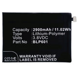 Batteries N Accessories BNA-WB-P3515 Cell Phone Battery - Li-Pol, 3.8V, 2900 mAh, Ultra High Capacity Battery - Replacement for OPPO BLP601 Battery