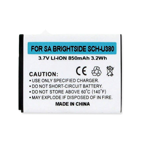 Batteries N Accessories BNA-WB-BLI-1304-.8 Cell Phone Battery - Li-Ion, 3.7V, 850 mAh, Ultra High Capacity Battery - Replacement for Samsung EB424255YZBSTD Battery