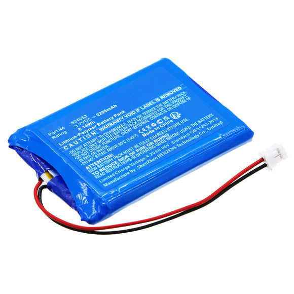 Batteries N Accessories BNA-WB-P18968 Equipment Battery - Li-Pol, 3.7V, 2200mAh, Ultra High Capacity - Replacement for Drager 2450-3004 Battery