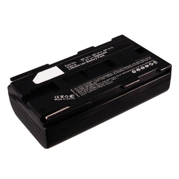 Batteries N Accessories BNA-WB-BP915 Camcorder Battery - Li-ion, 7.4V, 2000 mah, Ultra High Capacity Battery - Replacement for Canon BP-915 Battery