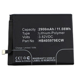 Batteries N Accessories BNA-WB-P8310 Cell Phone Battery - Li-Pol, 3.82V, 2900mAh, Ultra High Capacity Battery - Replacement for Huawei HB405979ECW Battery