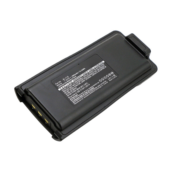 Batteries N Accessories BNA-WB-L11916 2-Way Radio Battery - Li-ion, 7.4V, 1800mAh, Ultra High Capacity - Replacement for HYT BL1718 Battery