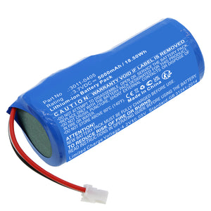 Batteries N Accessories BNA-WB-L17925 Equipment Battery - Li-ion, 3.7V, 5000mAh, Ultra High Capacity - Replacement for Minelab 3011-0405 Battery